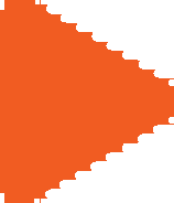Icona triangolo - arancione